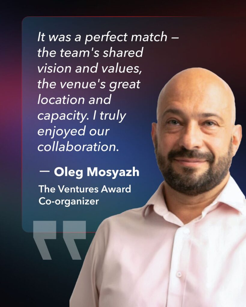 Our first pitch event with <strong>The Ventures</strong>